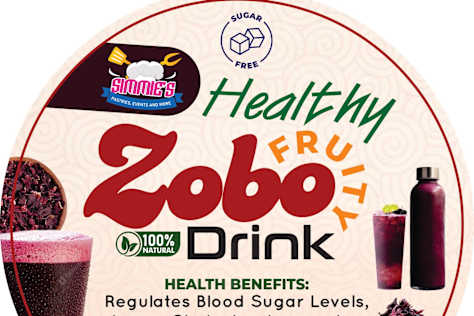 Product Flyer — Zobo Drink Brand