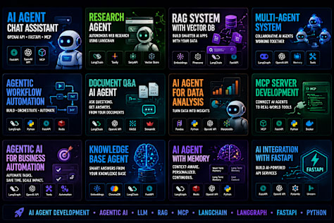 I Build AI That Works. Agents, RAG, Voice & Automation.
