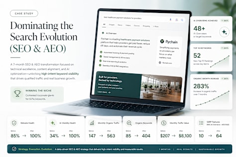 Dominating the Search Evolution (SEO, AEO, AIO))