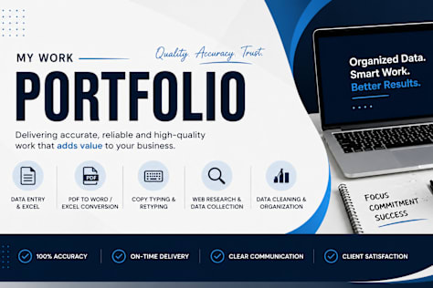 Accurate Data Entry & Excel Formatting