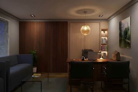 3D Office Interior Rendering