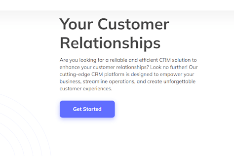 Citrus CRM WordPress Landing Page Design