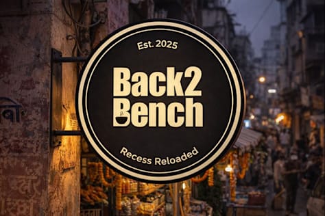 Logo Design- Back 2 Bench Cafe