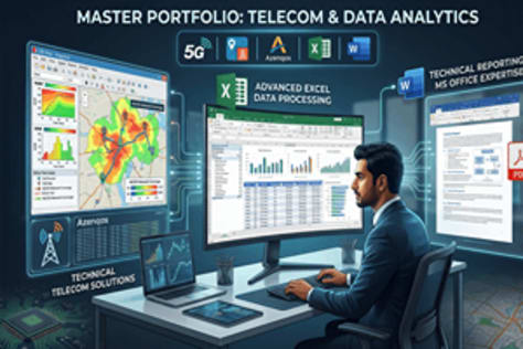 Professional Telecom Data Analysis & Advanced MS Office Solutions