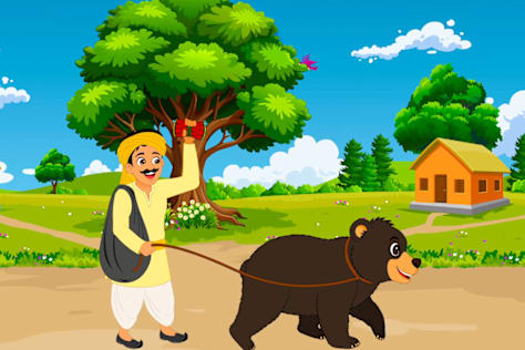 2D rhymes animation