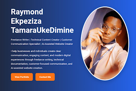 Professional Copywriter & Technical Writer & Website Developer/Designer Portfolio