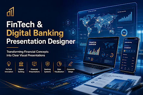 FinTech & Digital Banking Presentation Designer
