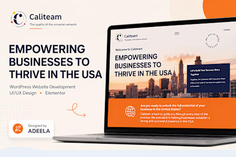 Caliteam — Business Expansion Website
