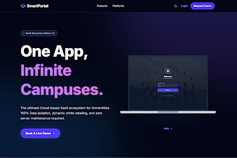 NexusUni - Full-Stack SaaS University Management System (Web & App)