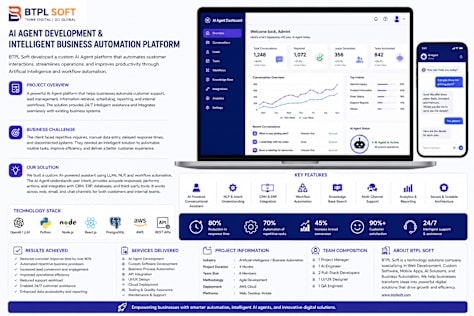 AI Agent Development & Business Automation Platform