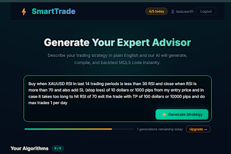 Smart Trade Automation — Multimodal AI Agent Pipeline Description