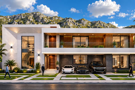 Modern Luxury Residence | Gym & Home Theater