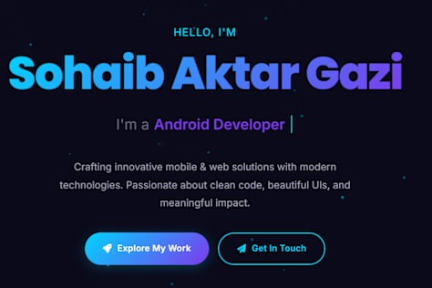 Flutter & Android Developer