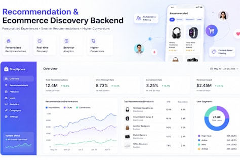 Recommendation & Ecommerce Discovery Backend