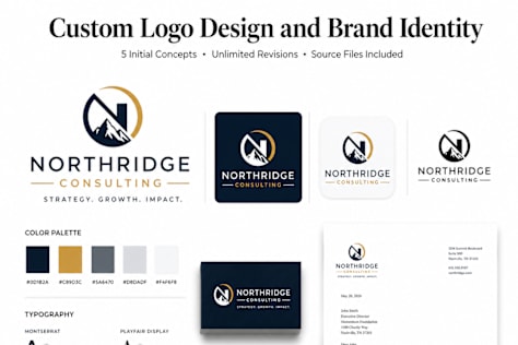 Custom Logo Design and Brand Identity