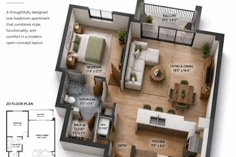 3D Floor Plan Design
