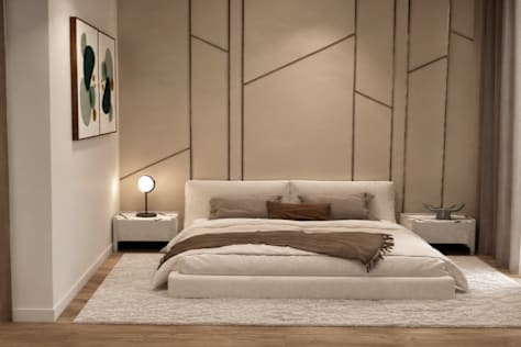 Modern & Cozy Bedroom Interior Design