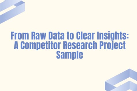 Competitor Research Project