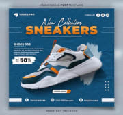 Premium PSD _ New collection sneaker shoe media social post template (2).jpg