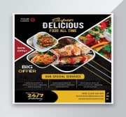 Super Delicious Resturant Food Flyer Design _ PSD Free Download - Pikbest.jpg