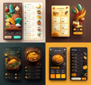 UI Design for Food App - AI Designs - Artificial intelligence Art and Graphic Designs Using AI Bot.jpg