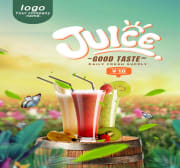Simple And Fashionable Fresh Juice Poster Design _ PSD Free Download - Pikbest.jpg