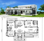 FOUR BEDROOM MODERN HOUSE DESIGN WITH WIDE ROOF DECK.jpg