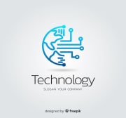 Free Vector _ Gradient abstract technology company logotype.jpg