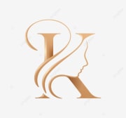 Beauty Salon Monogram Letter K Woman Silhouette Logo Design, K, Logo, Beauty PNG and Vector with Transparent Background for Free Download.jpg