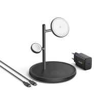 Soporte de carga inalámbrica Anker MagGo (soporte 3 en 1)