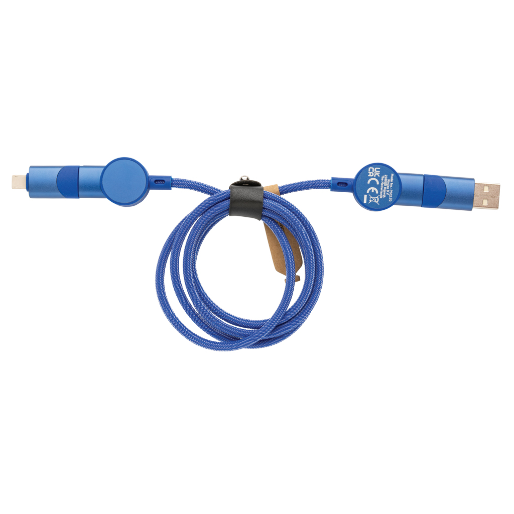 Cable 6 en 1 Oakland  RCS carga rápida 45W