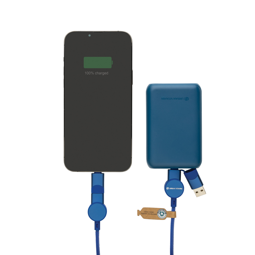 Cable 6 en 1 Oakland  RCS carga rápida 45W