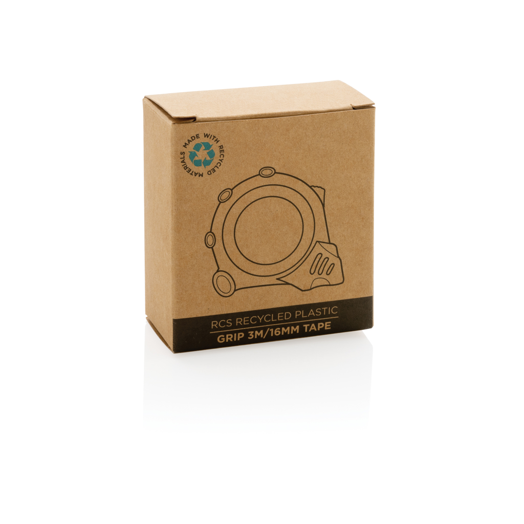 Flexómetro RCS de plástico reciclado Grip 3M/16mm