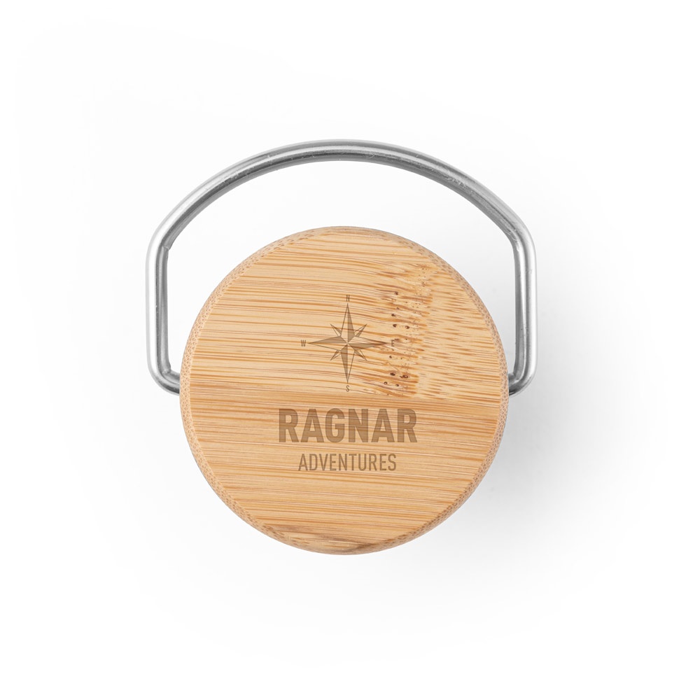RAGNAR. Botella de acero inoxidable con aislamiento al vacío 570 mL