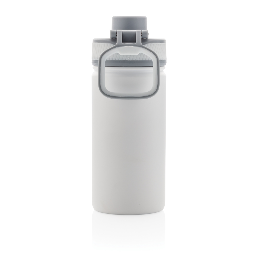 Botella de acero inoxidable al vacío con tapa deportiva 550m