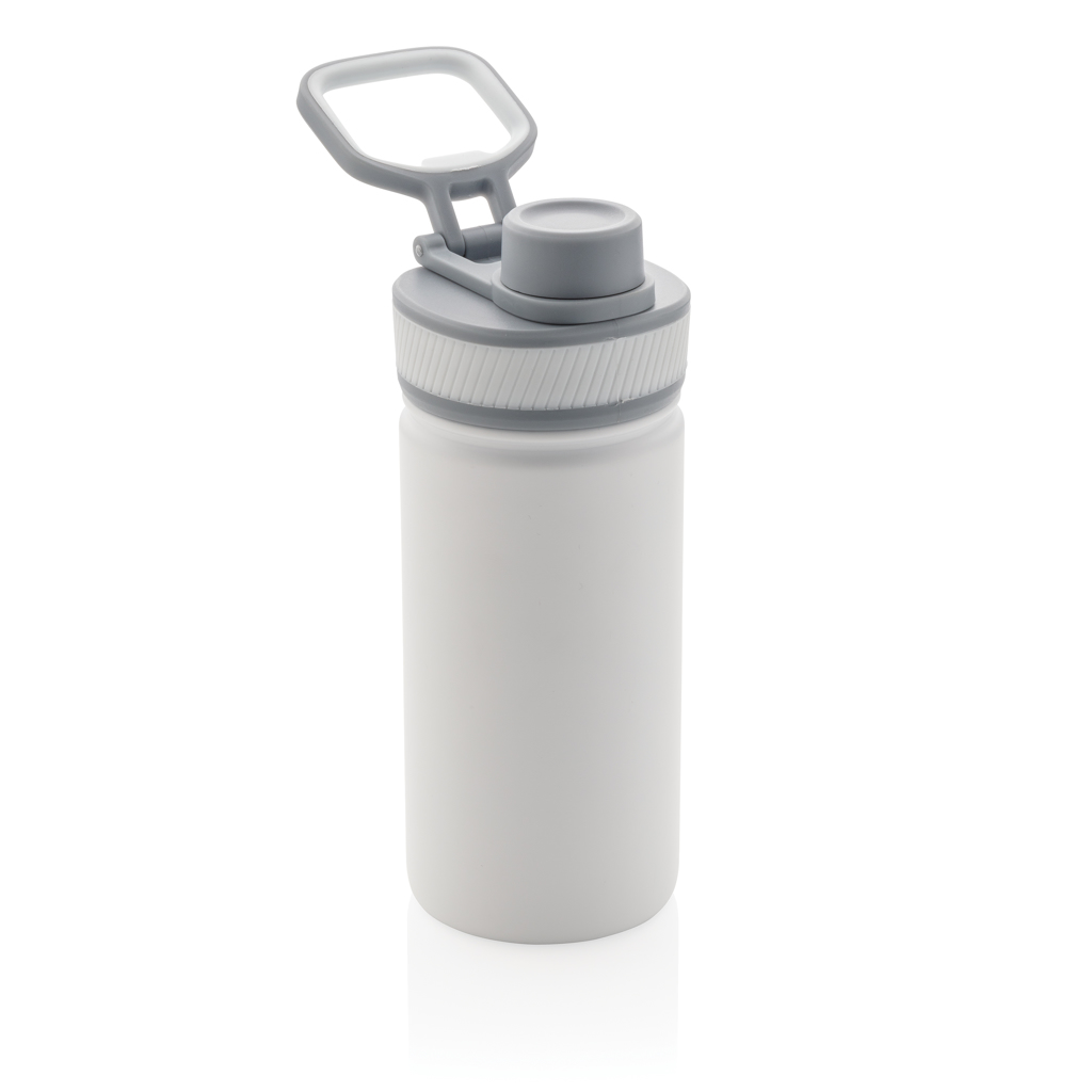 Botella de acero inoxidable al vacío con tapa deportiva 550m