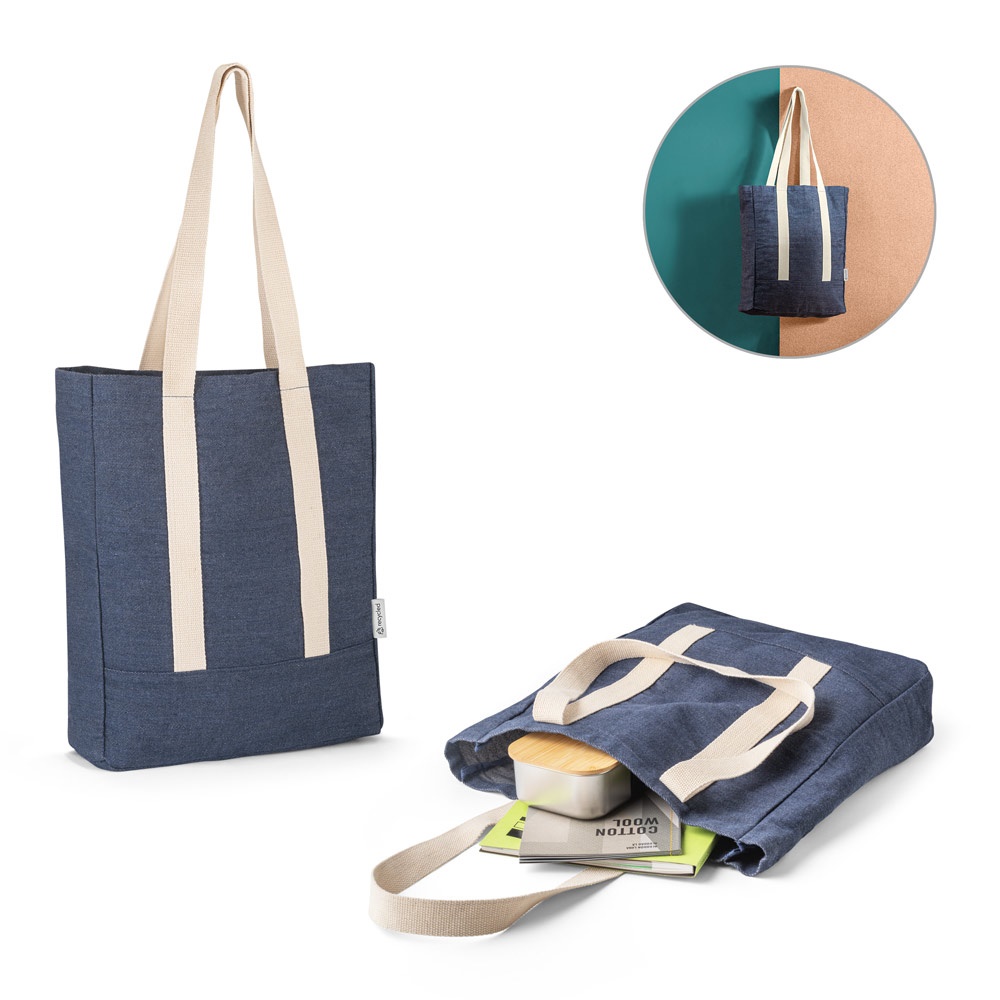 DENIM CASUAL. Bolso casual de denim (300 g/m²)