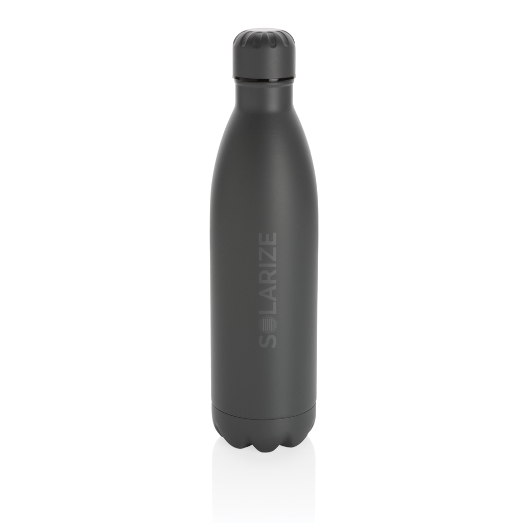 Botella de acero inoxidable al vacío de color sólido 750ml