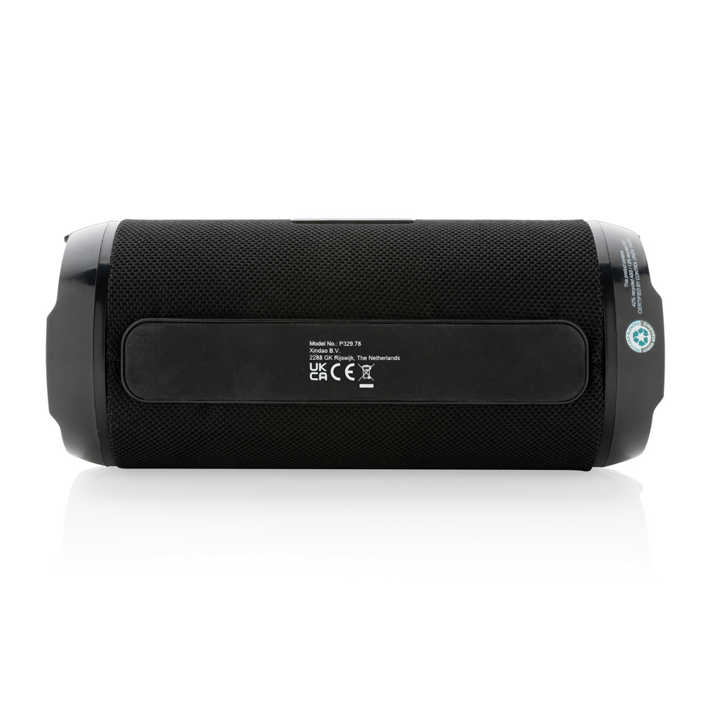 Altavoz impermeable 6W Soundboom de plástico reciclado RCS