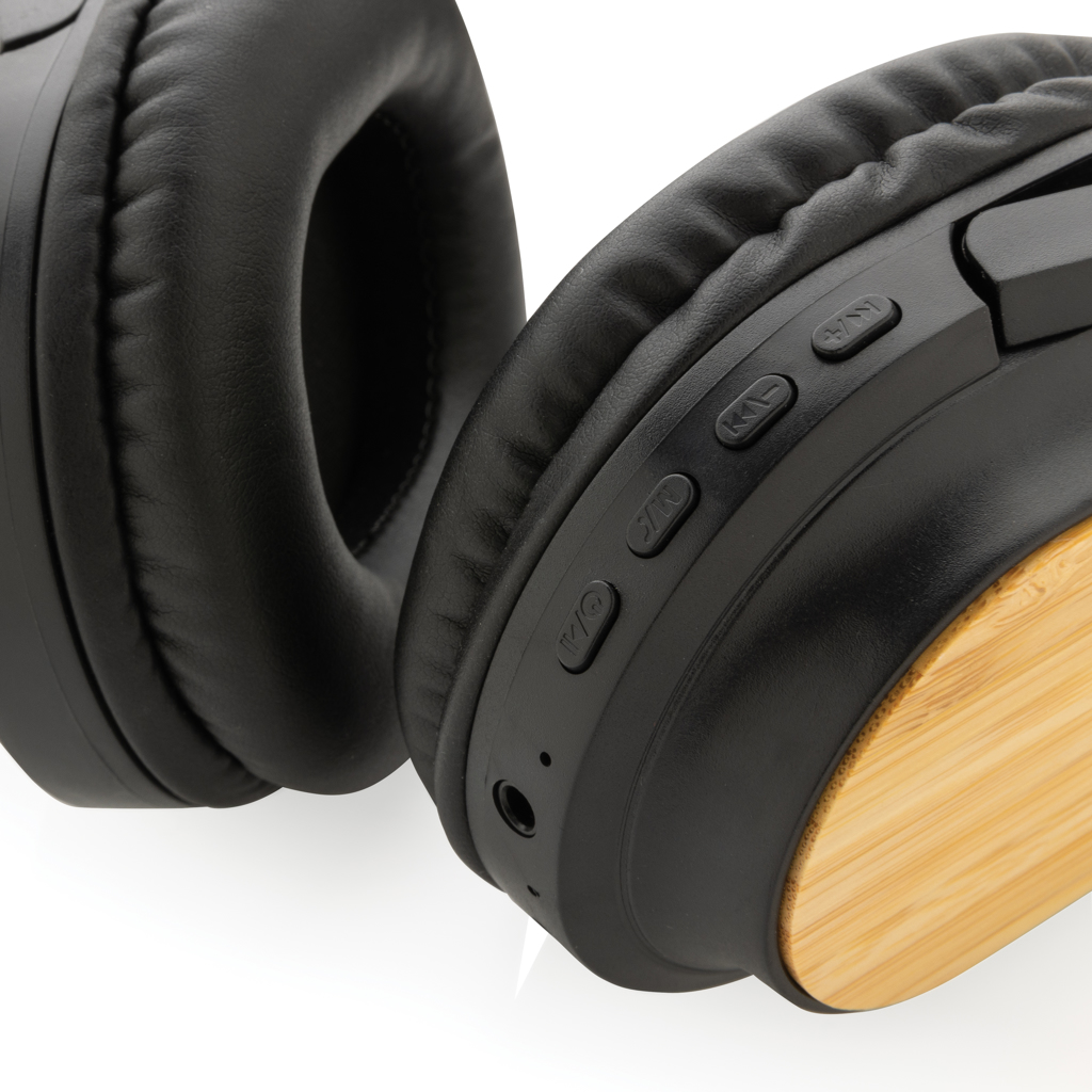 Auriculares Elite inalámbricos plegables RCS y bambú