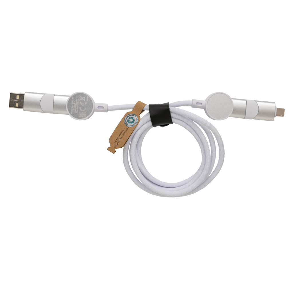 Cable 6 en 1 Oakland  RCS carga rápida 45W