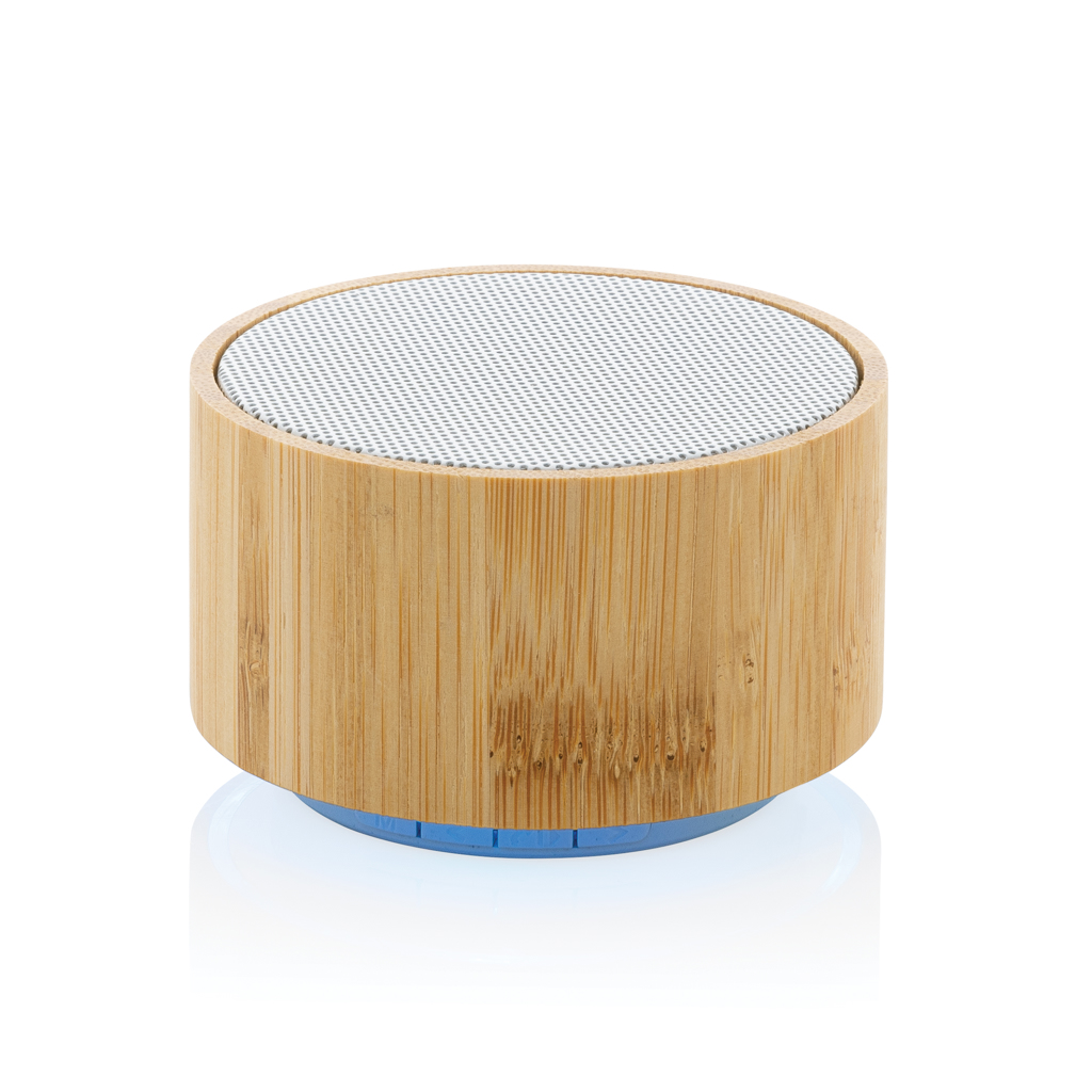 Altavoz inalámbrico 3W bambú y RCS