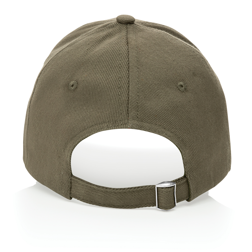 Gorra Impact 6 paneles 280gr de algodón reciclado