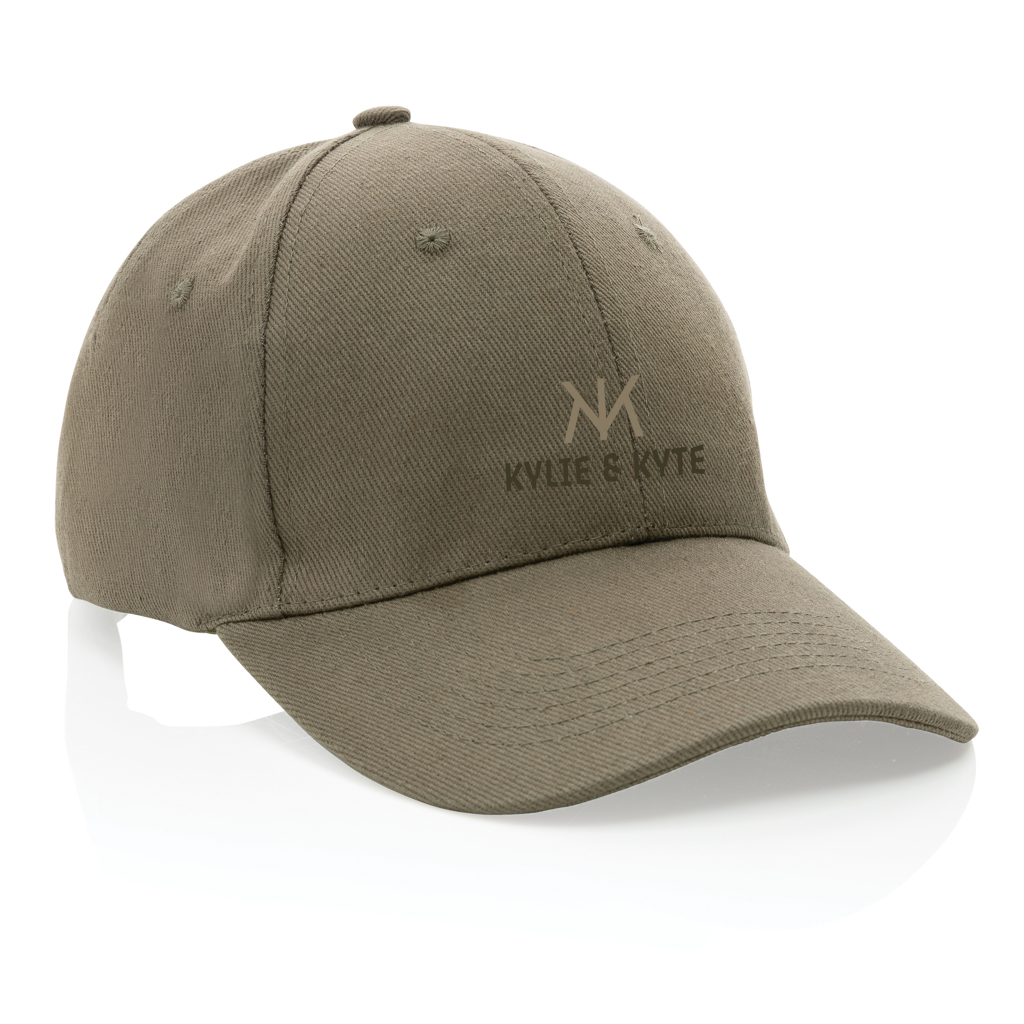 Gorra Impact 6 paneles 280gr de algodón reciclado