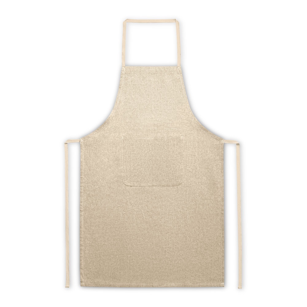 ZIMBRO. Delantal con algodón reciclado (140 g/m²)