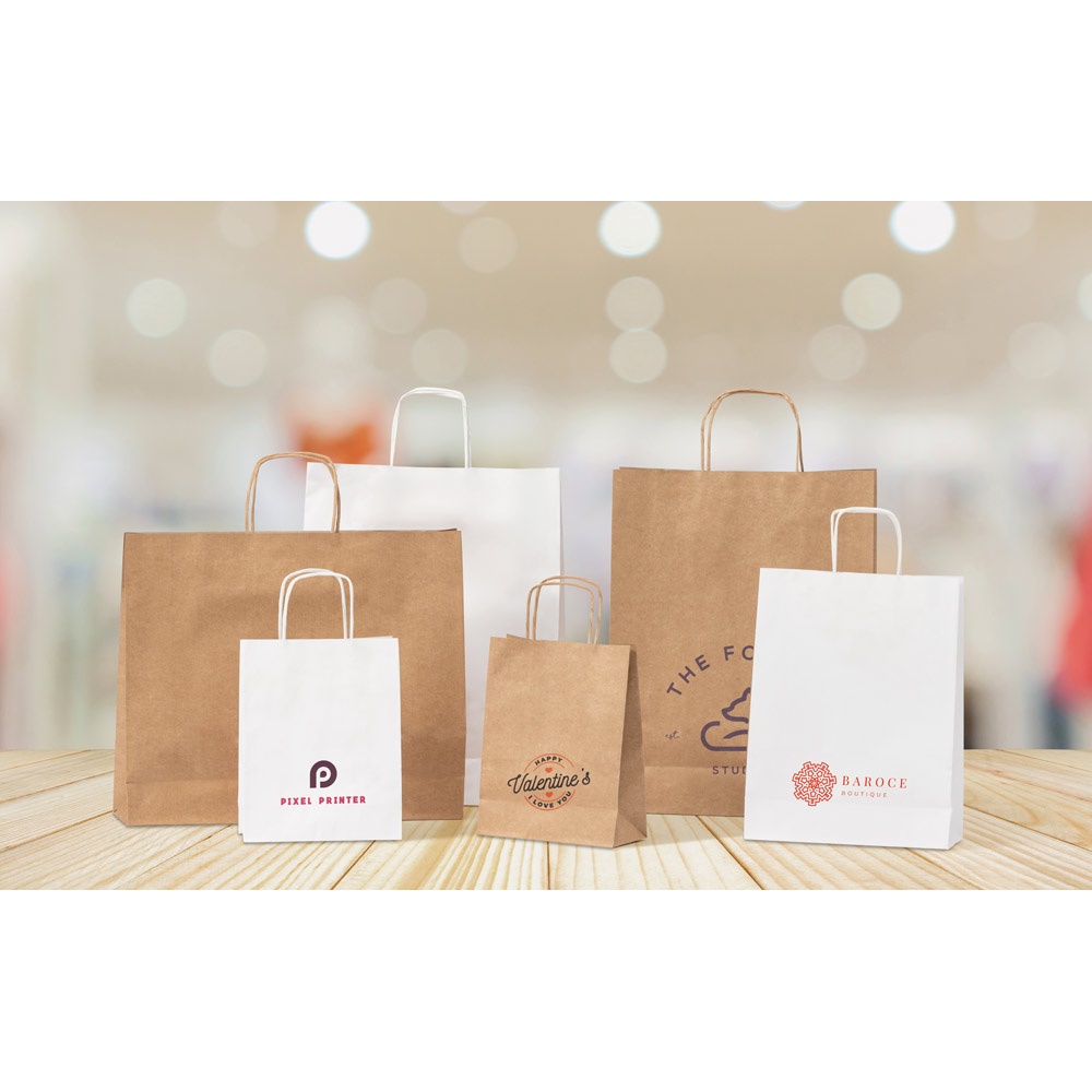 LEIA. Bolsa de papel kraft (115 g/m²)