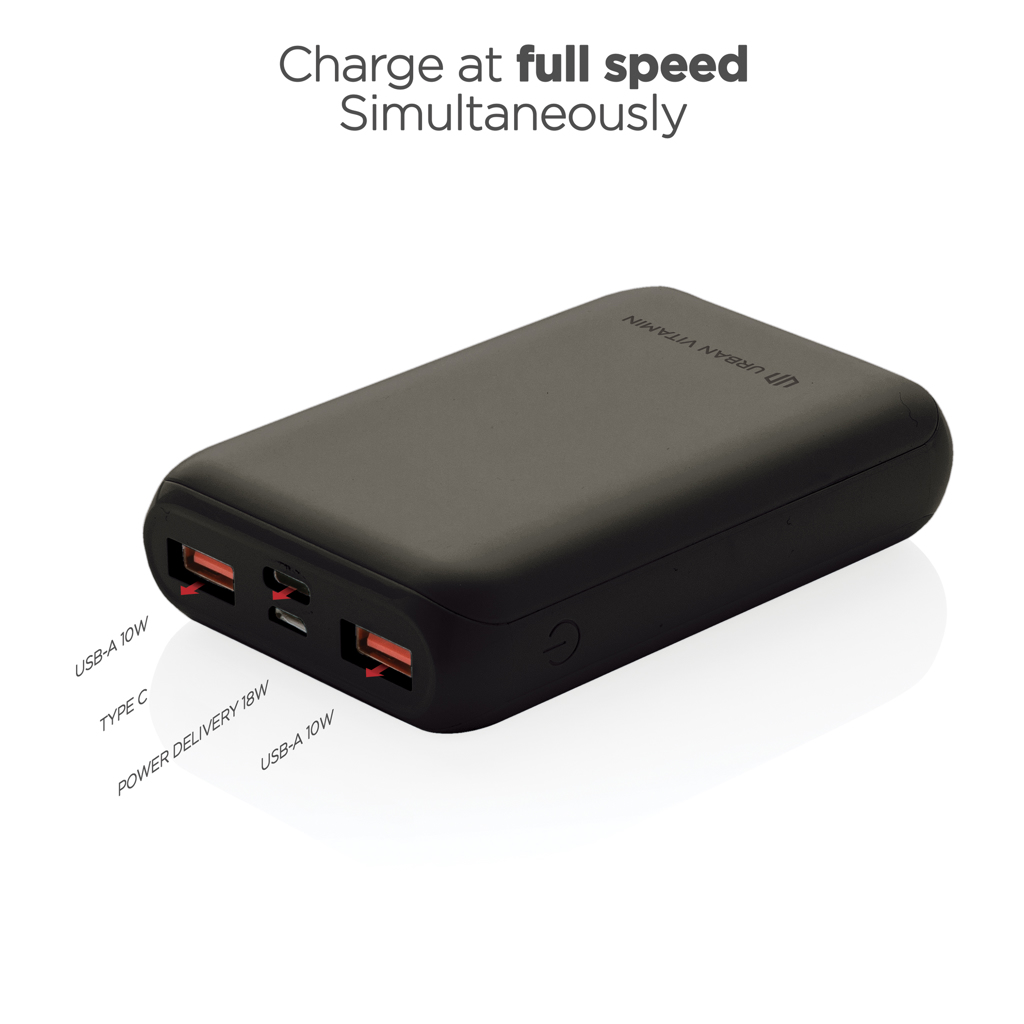 Powerbank Alameda Urban Vitamin de 10.000 mAh PD