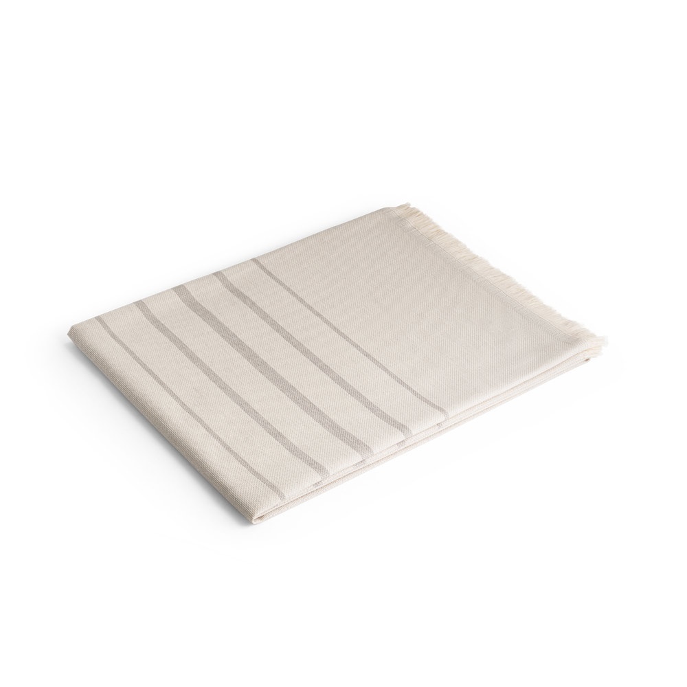 CAPLAN. Toalla multifuncional (260 g/m²) fabricada en algodón ligero y resistente (90%) y algodón reciclado (10%)