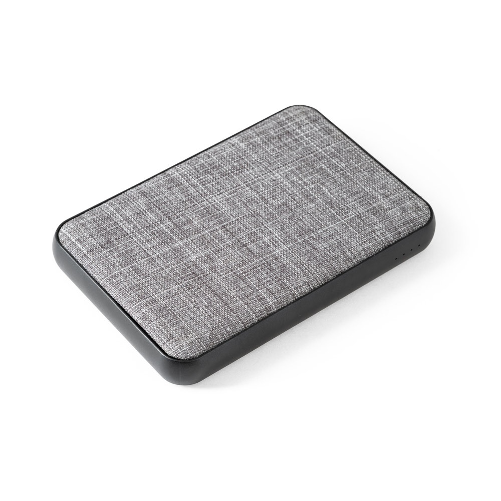 RENEWAL BATTERY. Power bank 5'000 mAh, fabricado en PET reciclado (100% rPET)