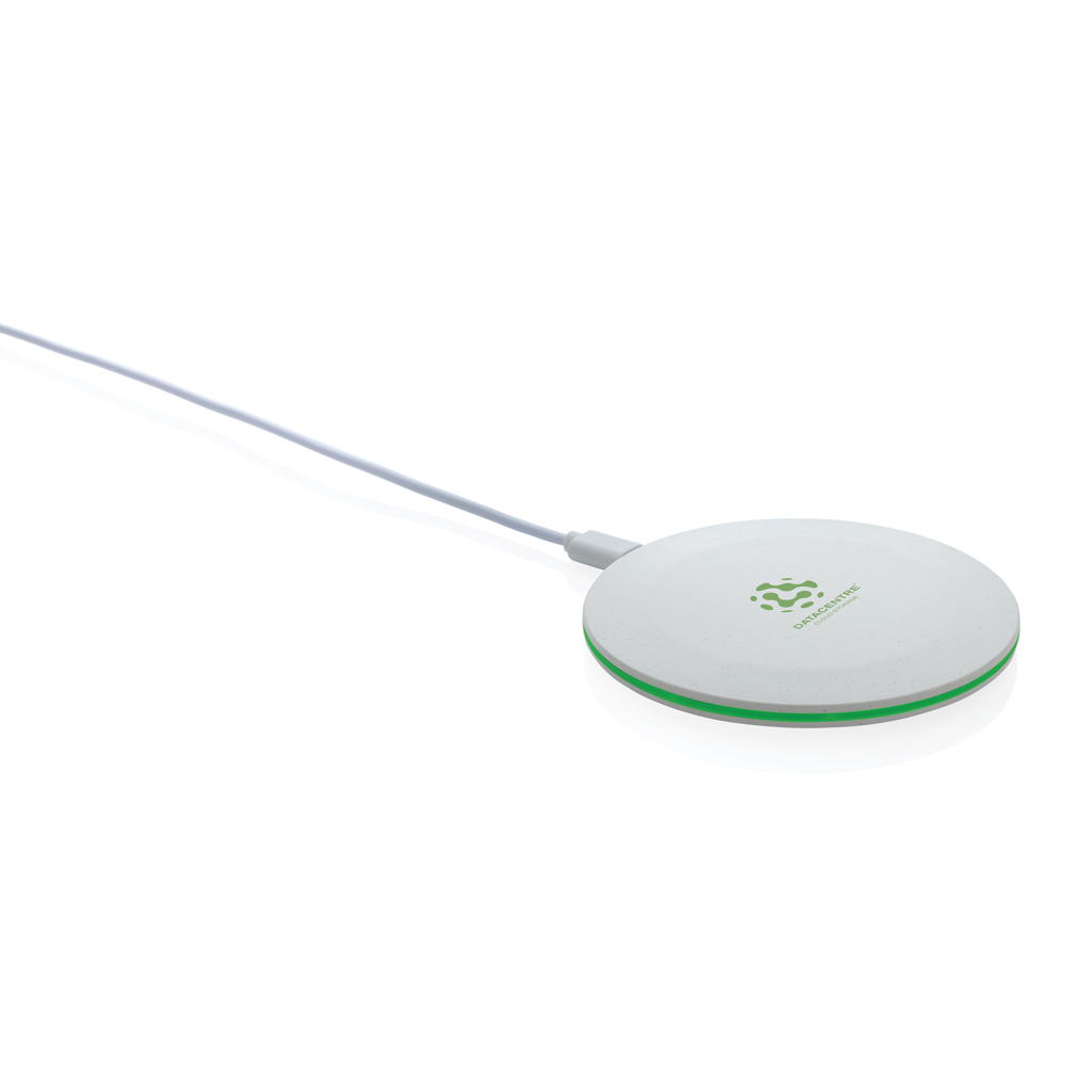 Cargador rápido inalámbrico 15W de plástico reciclado RCS
